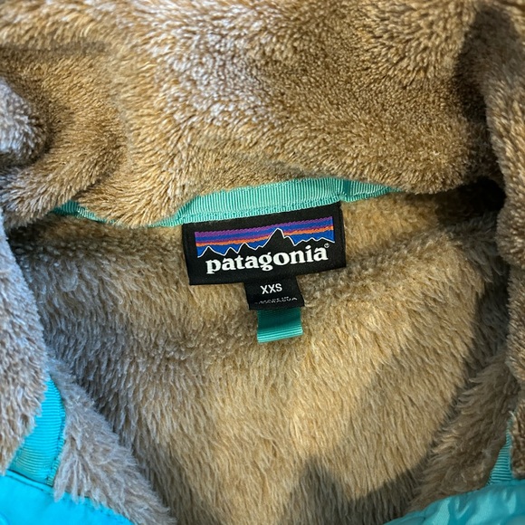 Patagonia Retool Snap-T Fleece Pullover light sesame, teal bear brown - Picture 4 of 7